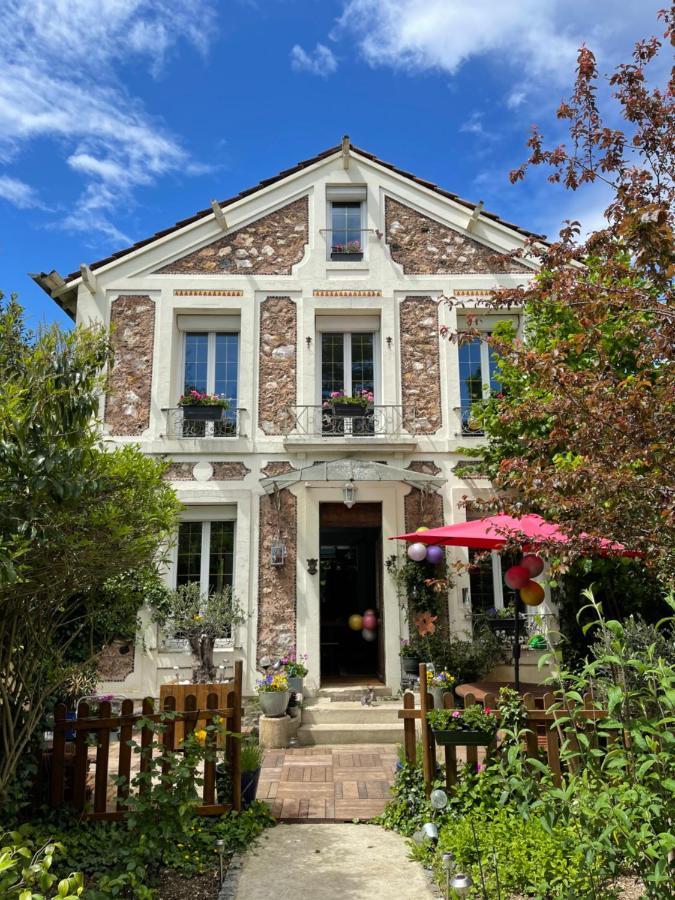 Apartmán Petit Studio De La Maison Du Bonheur - Rez De Jardin Villiers-sur-Marne Exteriér fotografie