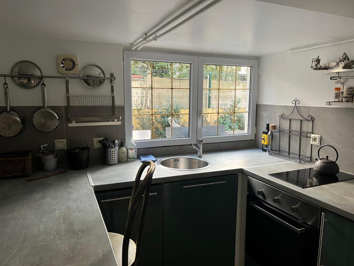 Apartmán Petit Studio De La Maison Du Bonheur - Rez De Jardin Villiers-sur-Marne Exteriér fotografie