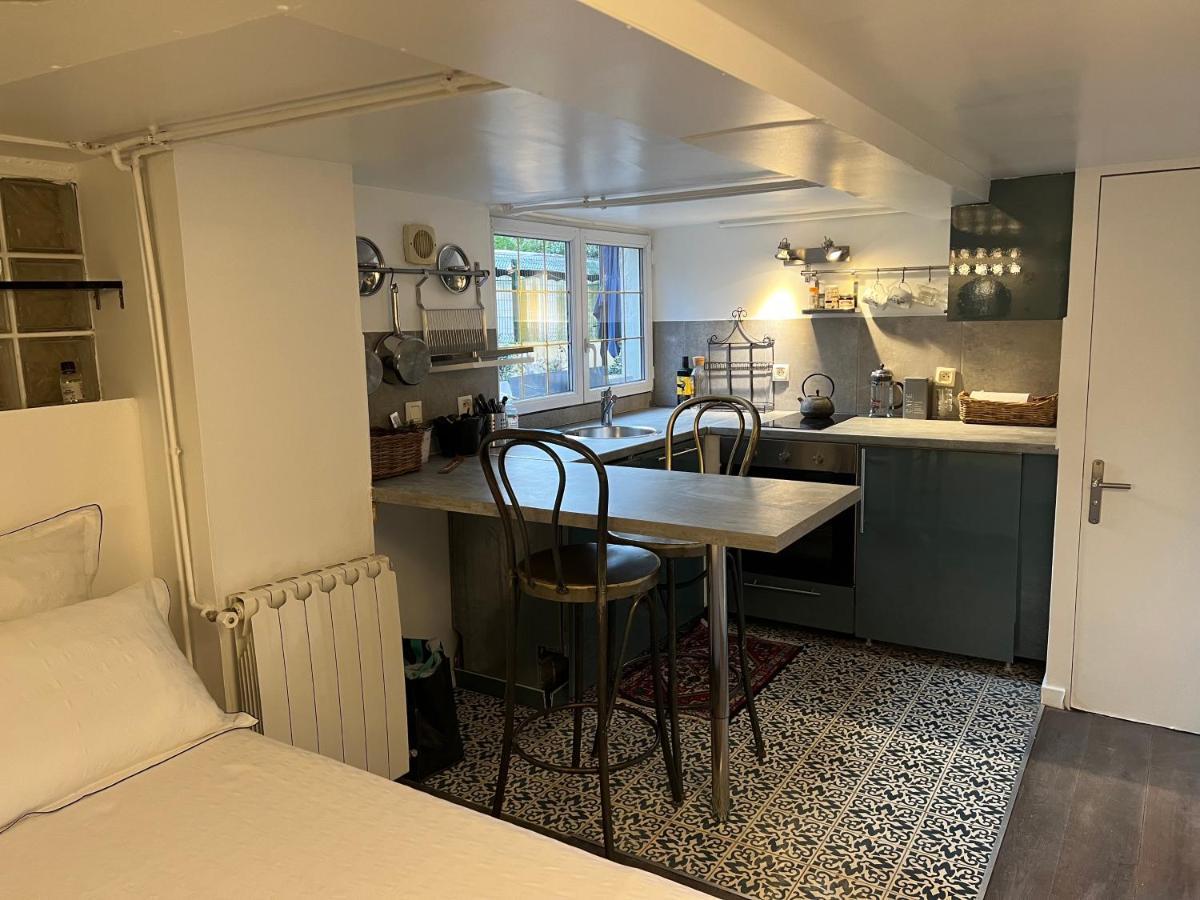 Apartmán Petit Studio De La Maison Du Bonheur - Rez De Jardin Villiers-sur-Marne Exteriér fotografie